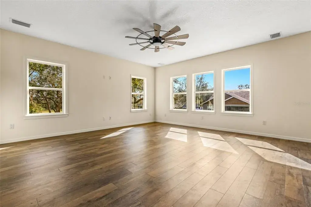 Natural light in main living area.