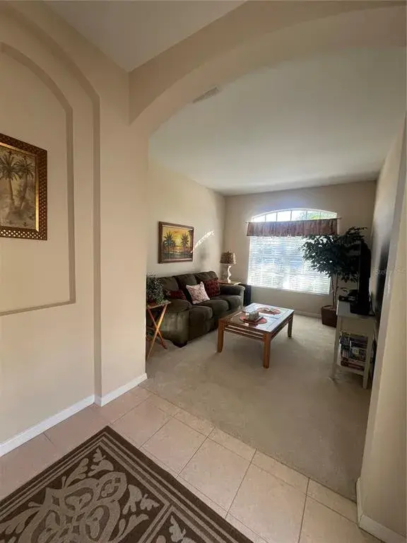 First Living room. It could be used as an office, extra room!