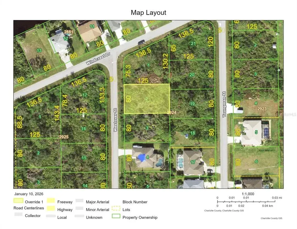 Property for sale at 1460 WESTOVER STREET, PORT CHARLOTTE, FL, 33953