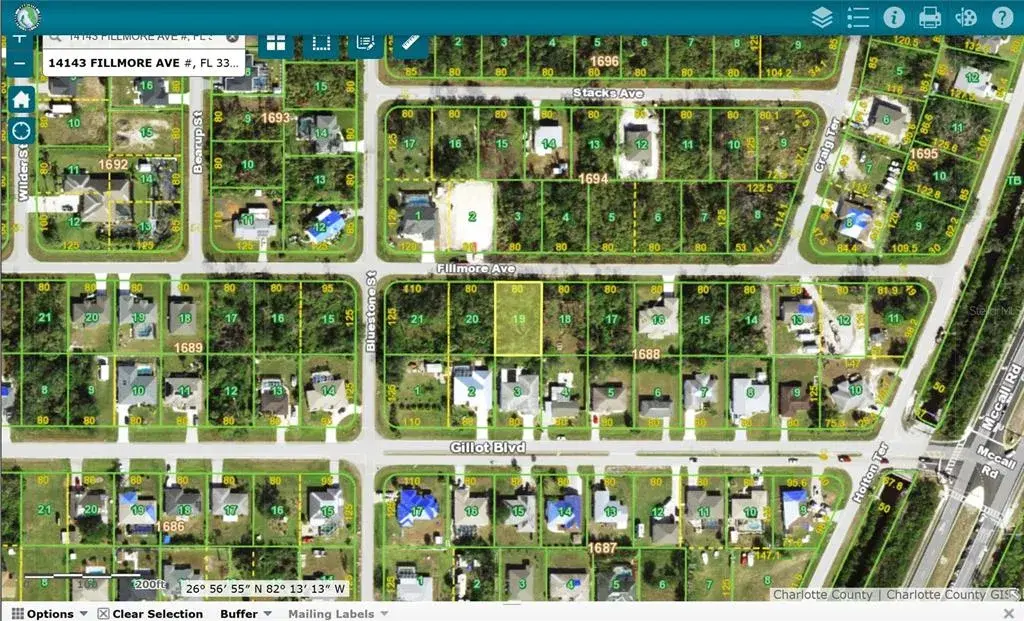 Property for sale at 14143 FILLMORE AVENUE, PORT CHARLOTTE, FL, 33981