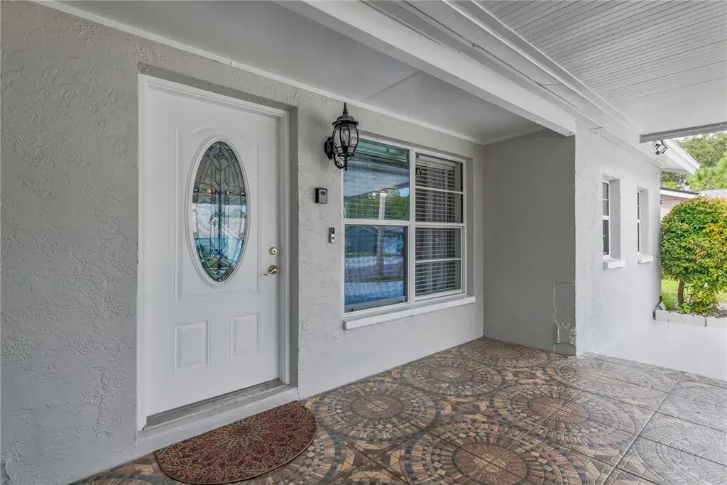 Large Covered Front Porch