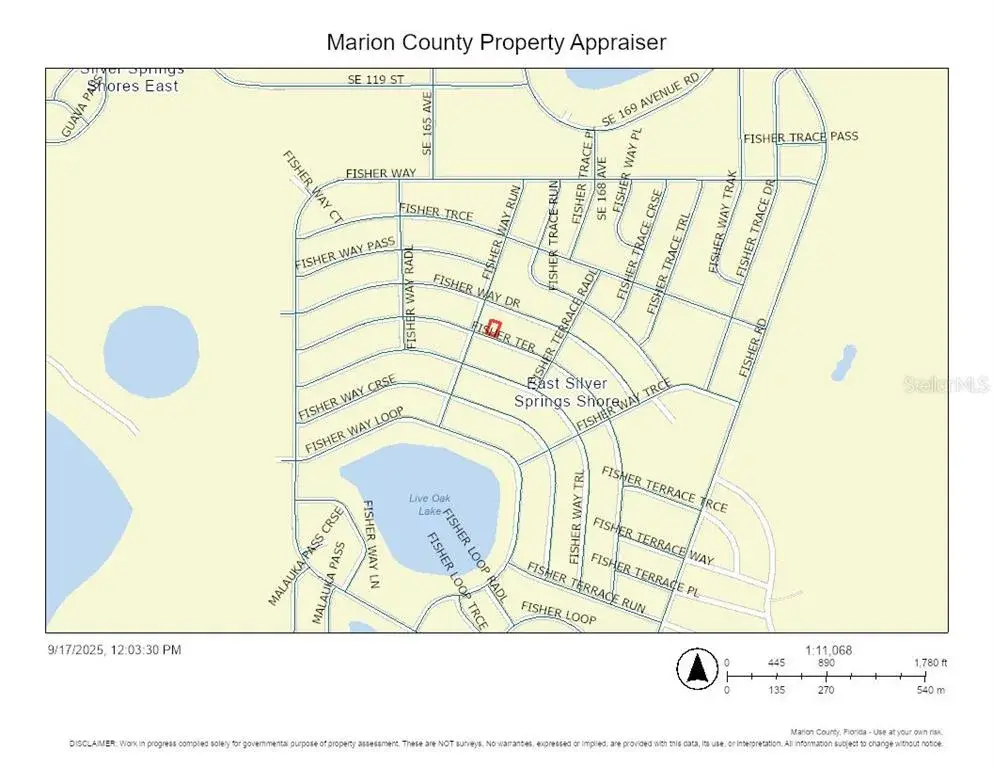 Property for sale at 0 FISHER TERRACE, OCKLAWAHA, FL, 32179