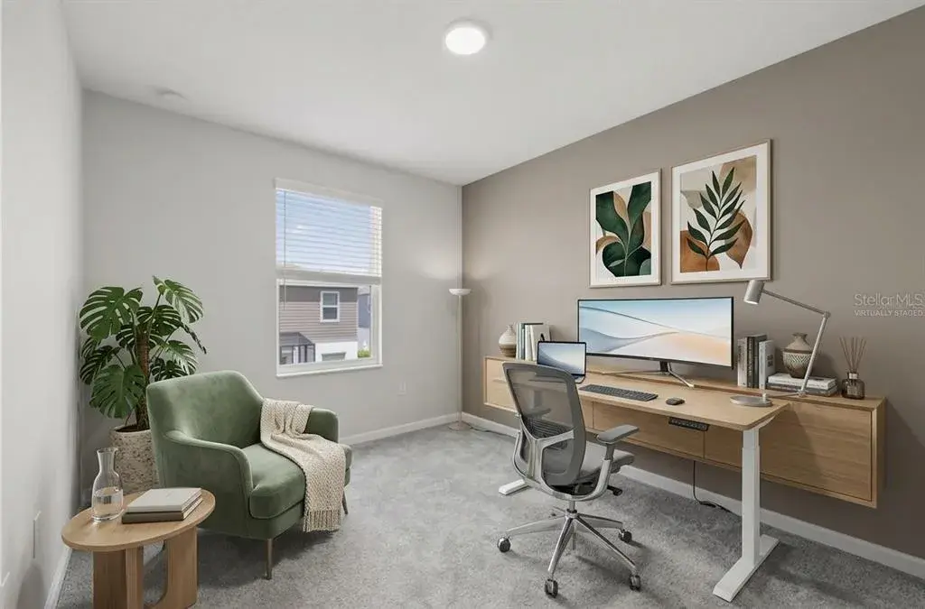 Bedroom 2 - Virtually Staged