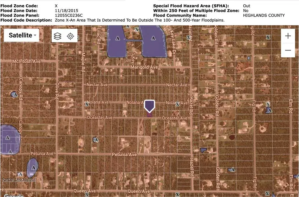 Property for sale at 1714 OLEASTER AVENUE, SEBRING, FL, 33875