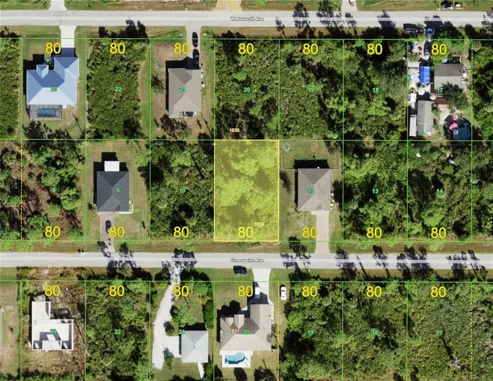 Property for sale at 12160 GROSSPOINT AVENUE, PORT CHARLOTTE, FL, 33981
