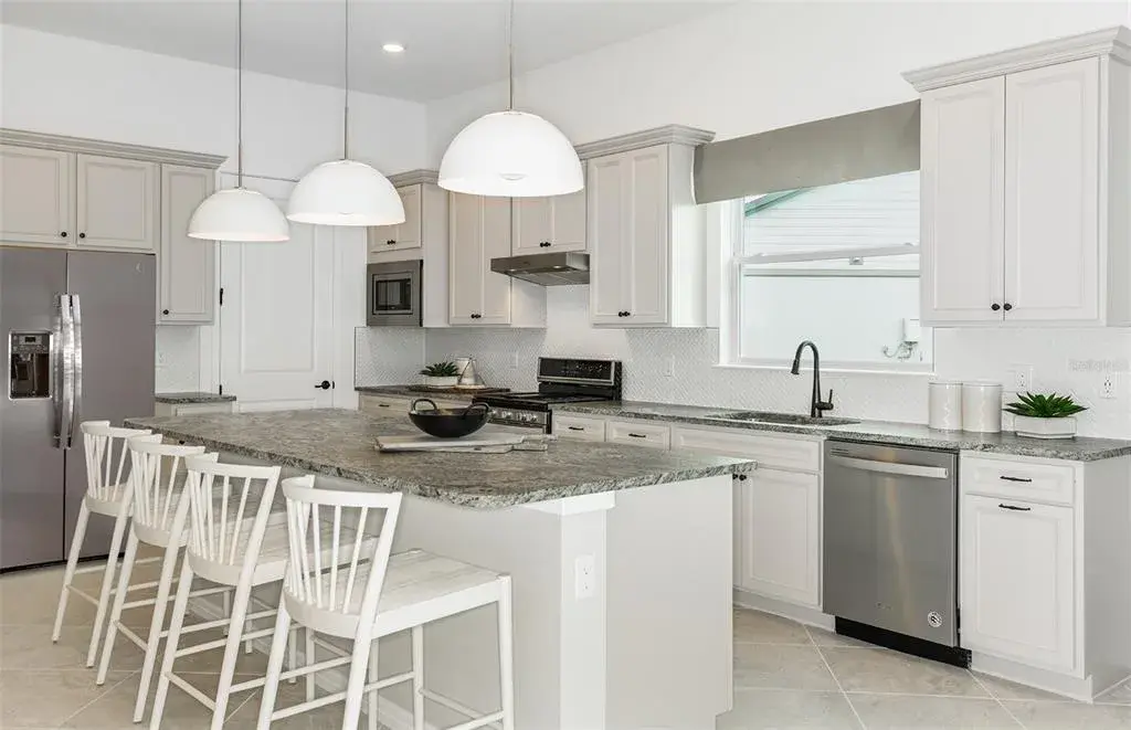 Model Home Design Only. Pictures and furnishings are for illustrative purposes only. Elevations, colors and options may vary. Furniture is for model home staging only.