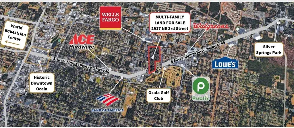 Property for sale at 2917 NE 3RD STREET, OCALA, FL, 34470