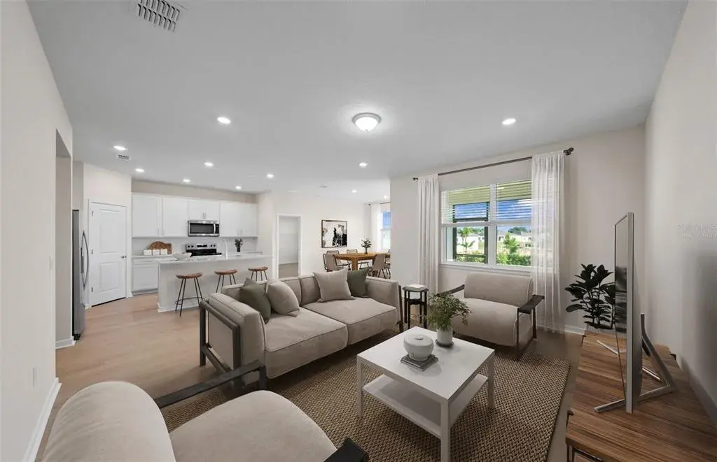 Virtually Staged - Open Gathering Room