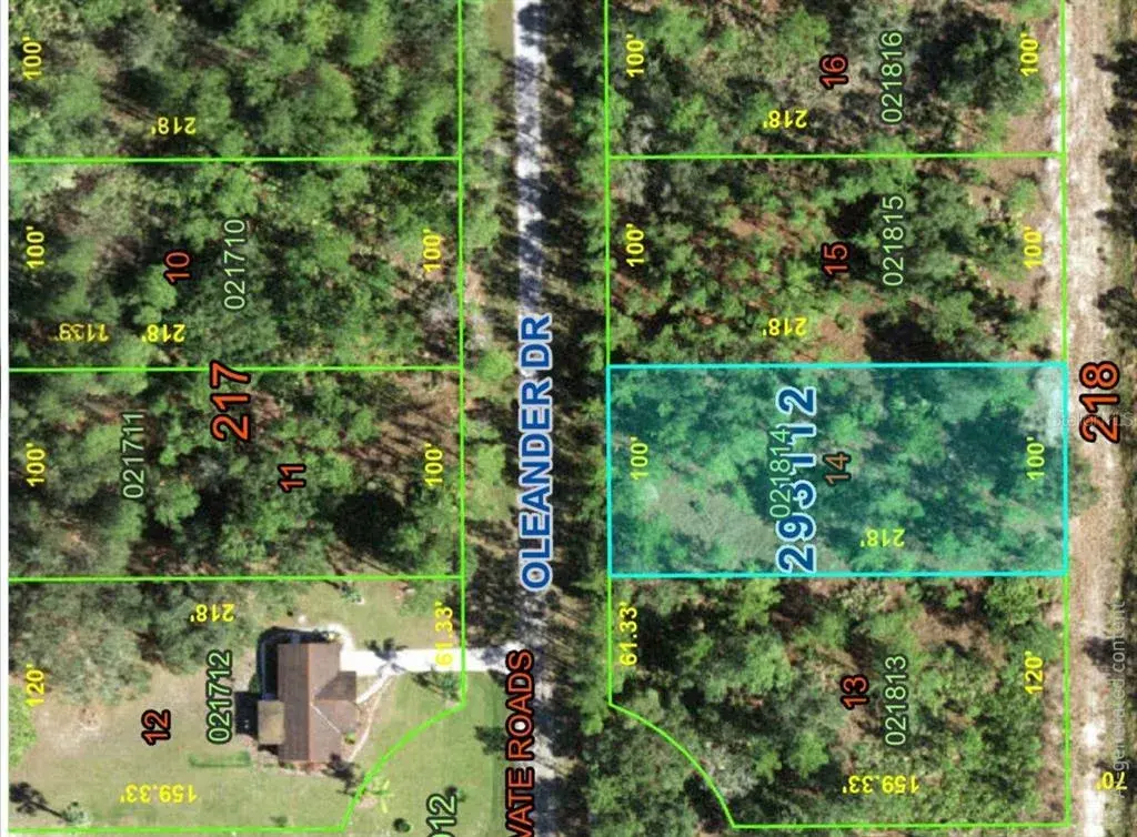 Property for sale at OLEANDER DRIVE, INDIAN LAKE ESTATES, FL, 33855
