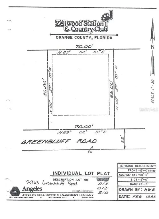 Property for sale at 3963 GREENBLUFF ROAD UNIT 813, ZELLWOOD, FL, 32798