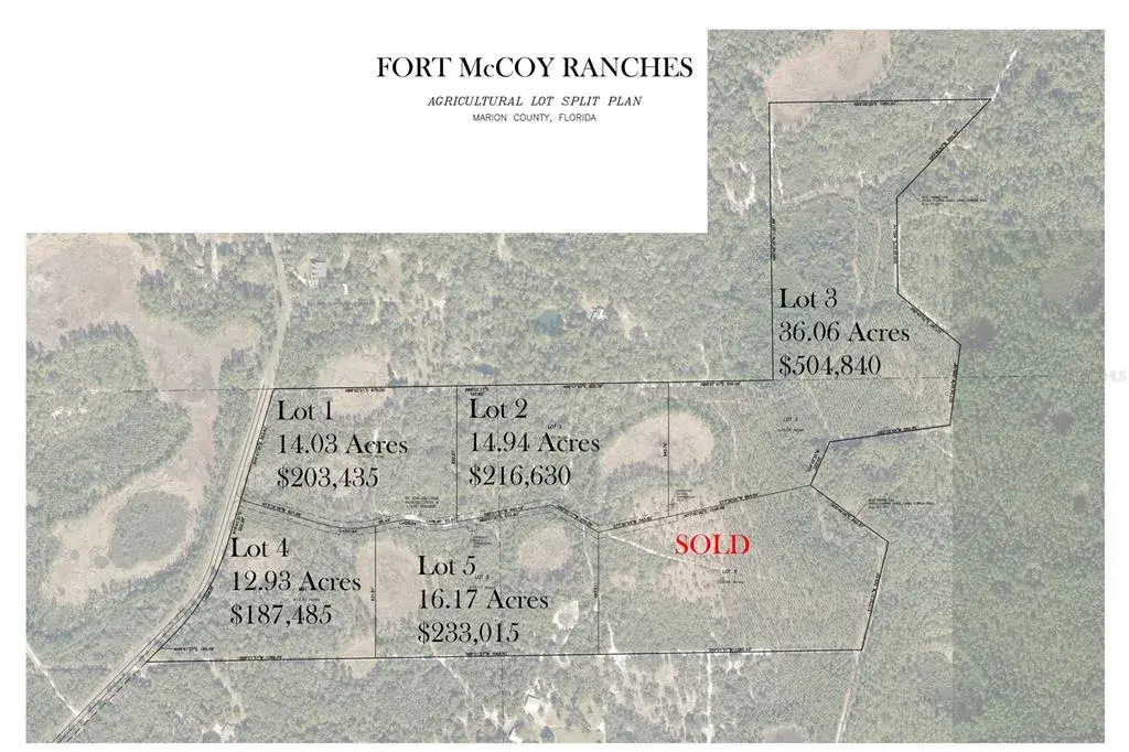 Property for sale at NE 150TH AVE ROAD LOT 1, FORT MC COY, FL, 32134