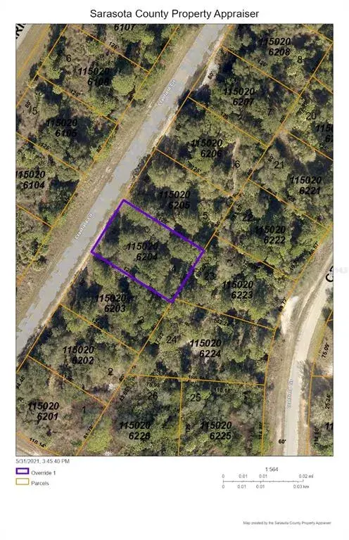 Property for sale at TBD CRANFIELD CIRCLE, NORTH PORT, FL, 34288