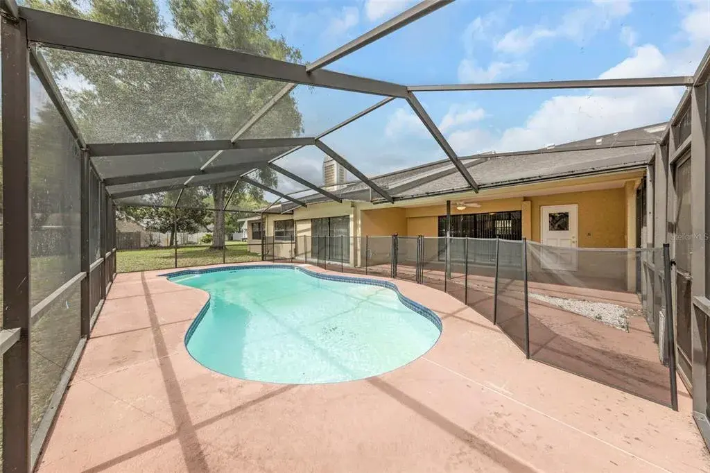 Pool - Reverse View