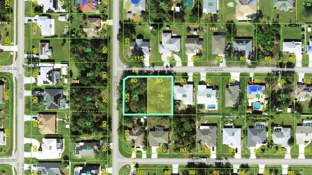Property for sale at 23039 & 23047 AUGUST LOTS 24 & 25 AVENUE, PORT CHARLOTTE, FL, 33954