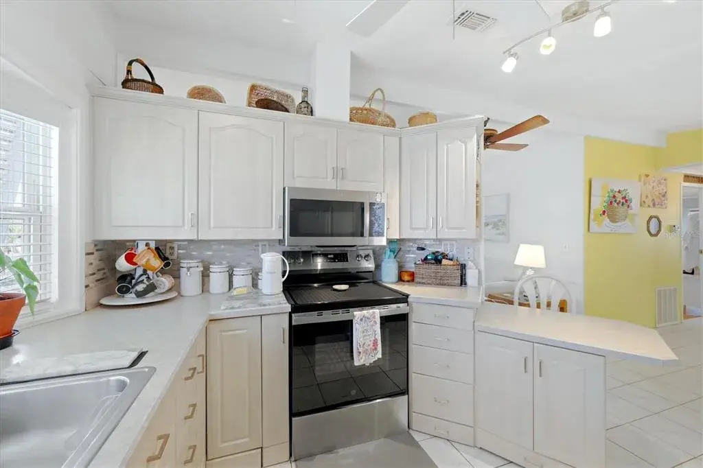 Light, neutral cabinetry with a timeless, modern appeal