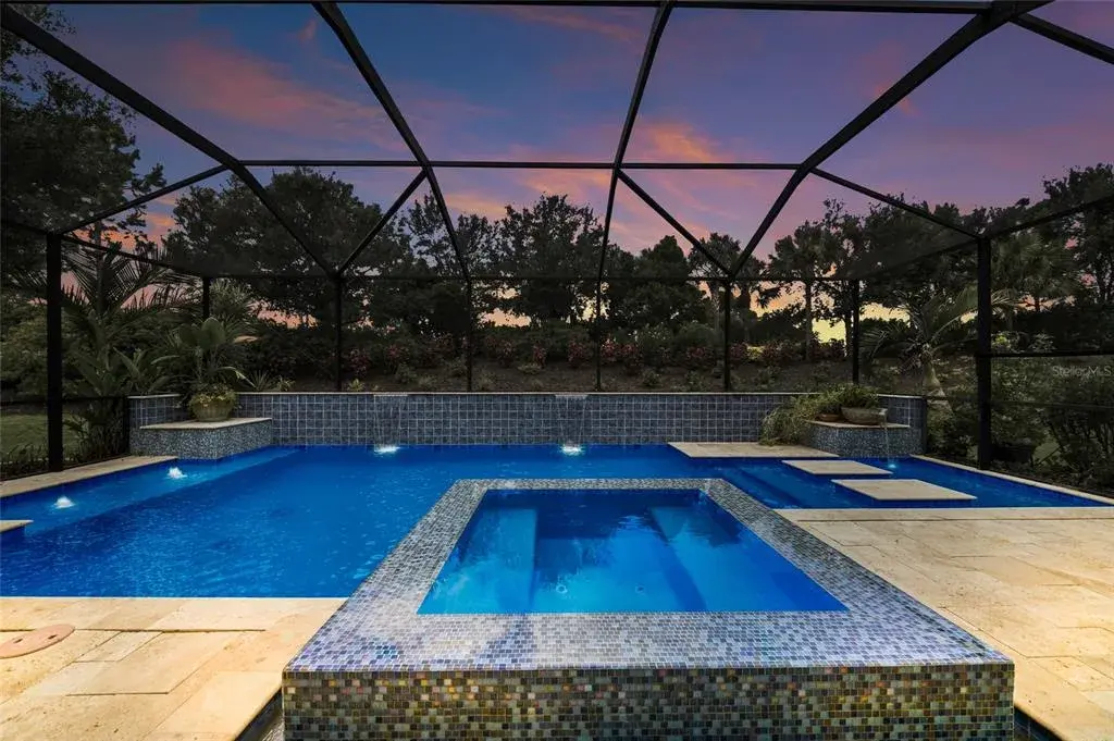 Gorgeous custom pool and spa