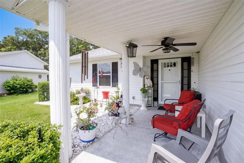 Entrance from Covered Porch