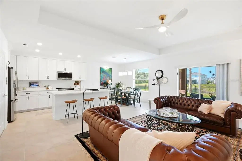 open floor plan
