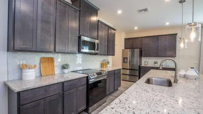 Model home - actual features may vary.