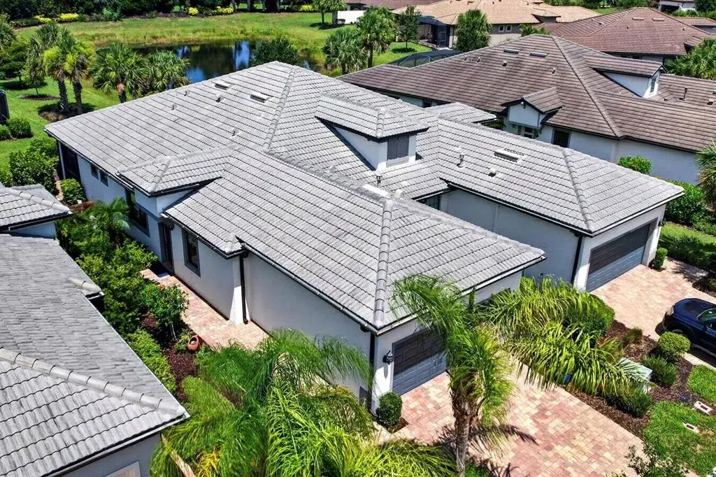 Front aerial view