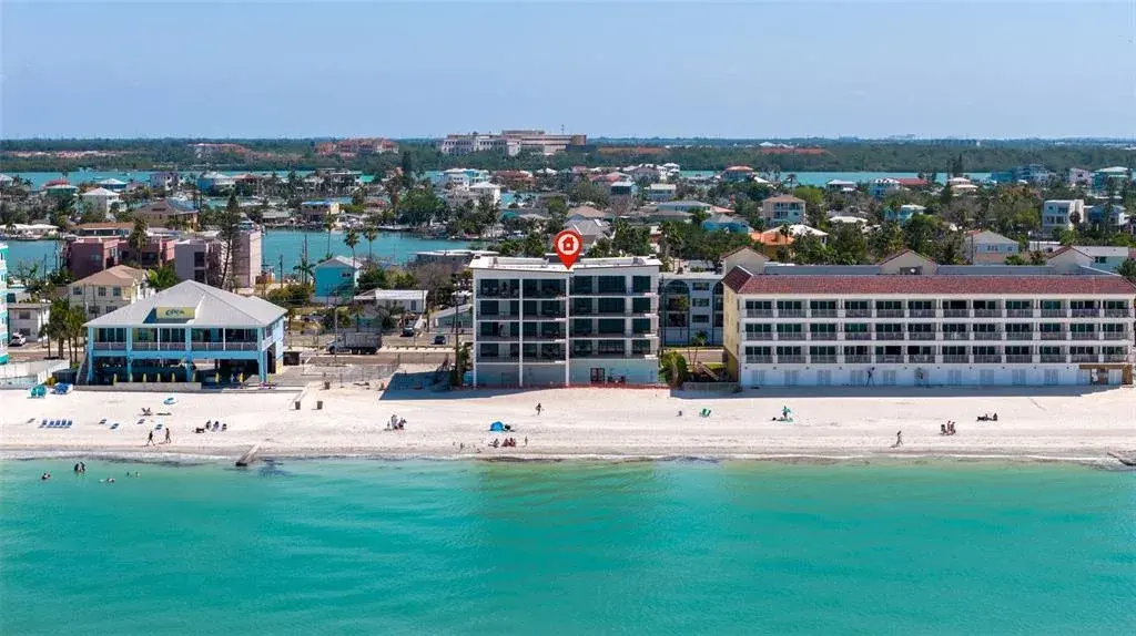 Rear View from Beach