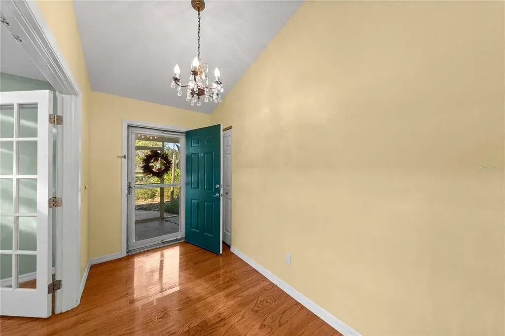 Foyer.  Office is on the left.