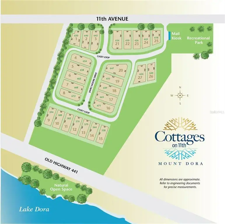Detailed site plan