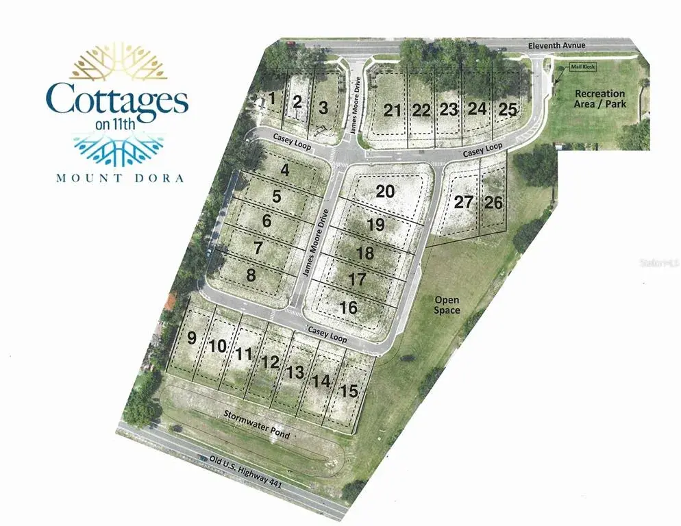 Aerial site plan
