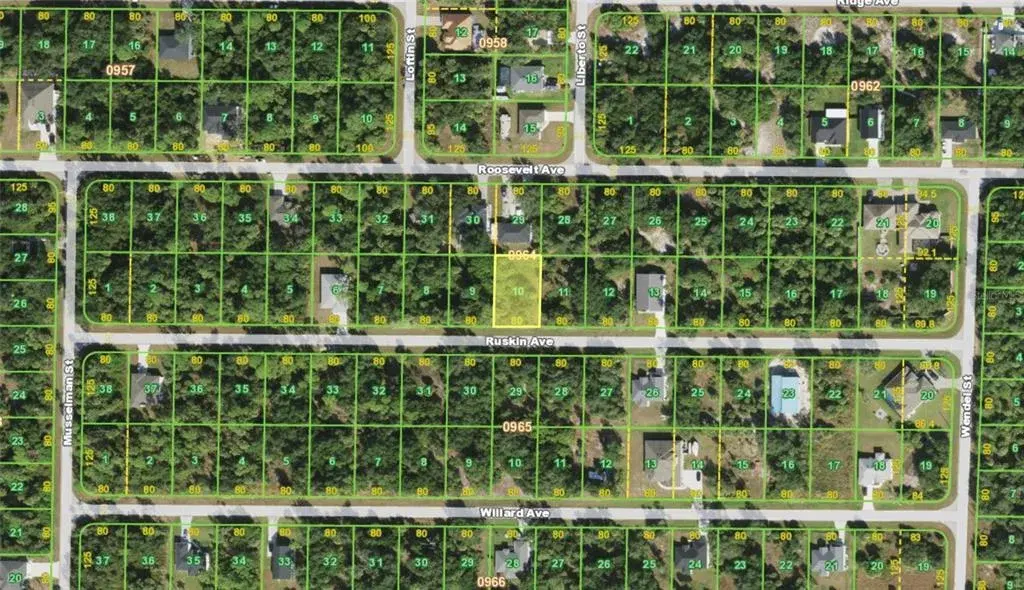 Property for sale at 19136 RUSKIN AVENUE, PORT CHARLOTTE, FL, 33954