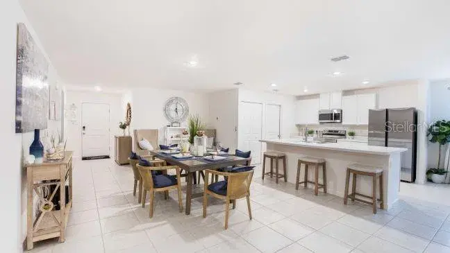 Model home - actual features may vary.