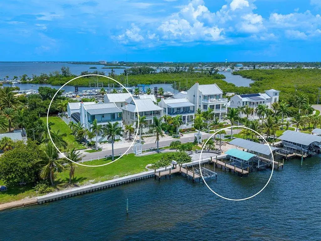 Walk to your boat lift where you can keep a 40' long 14,000 lb. boat