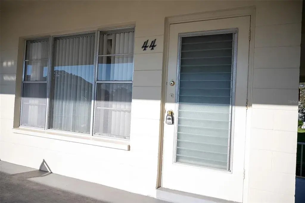 Front Entrance, End Unit next to stairs, Elevator as well.