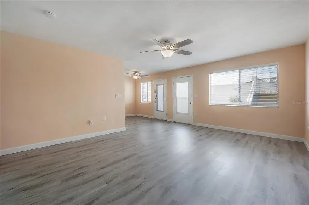 Living Room facing the front entry