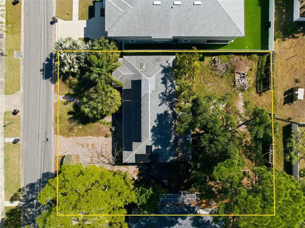 Double LOT. Zoned NT-1 (Single Family with In-Law Suite). Verify with city.