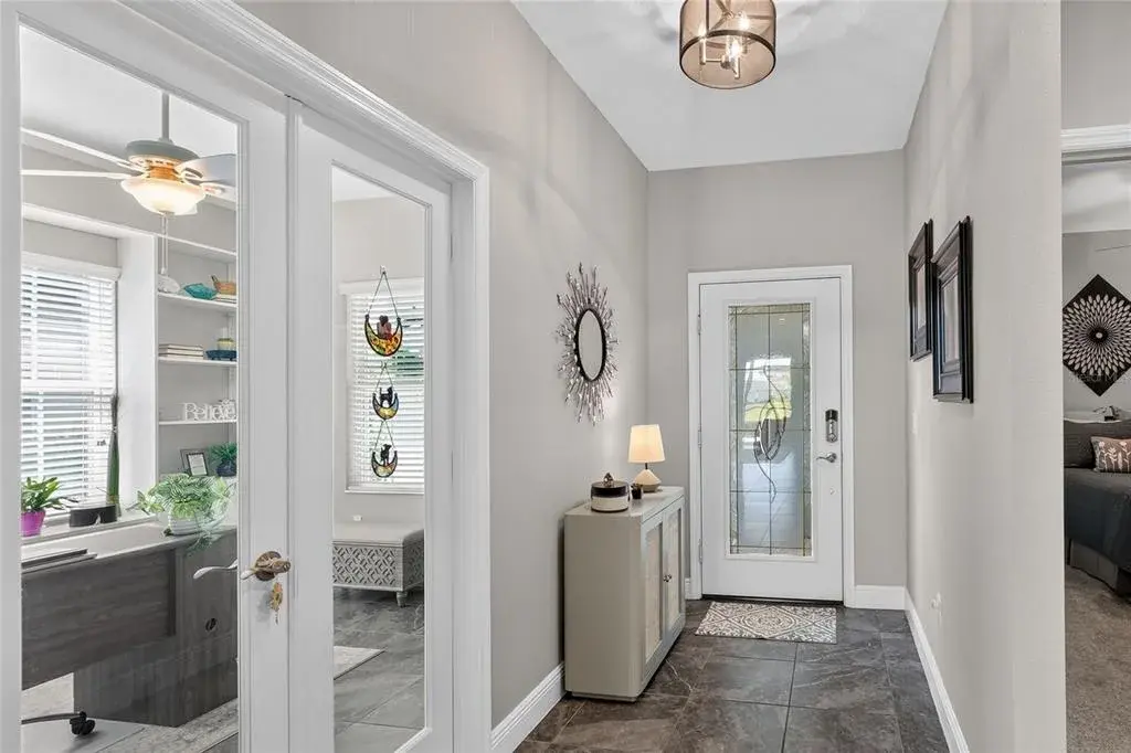 inviting entryway