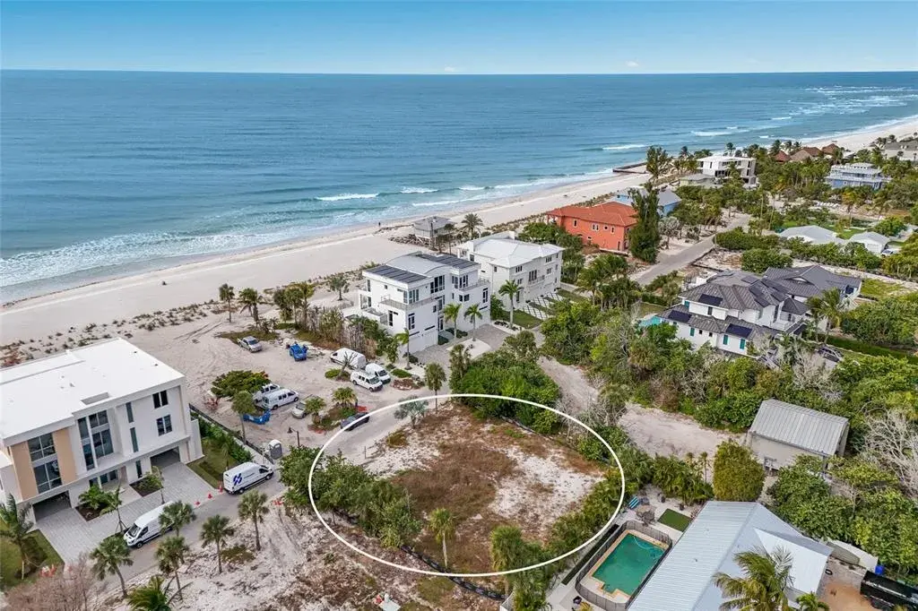 Aerial View of New Homesite