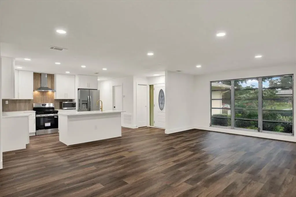kitchen + living