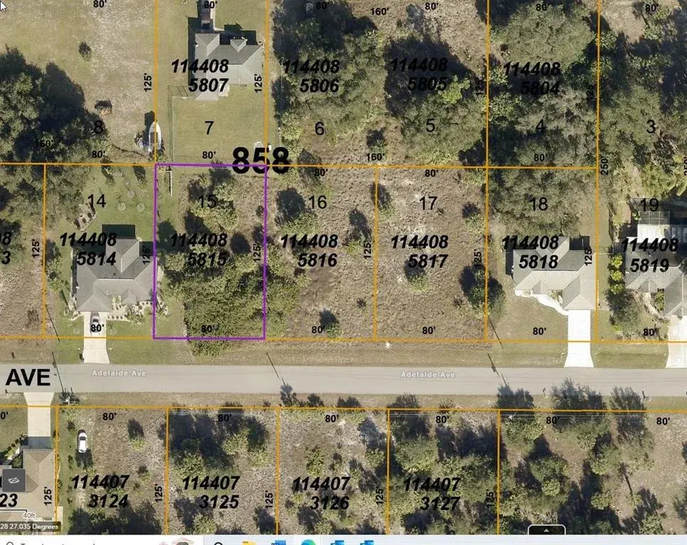 Property for sale at ADELAIDE AVENUE, NORTH PORT, FL, 34288