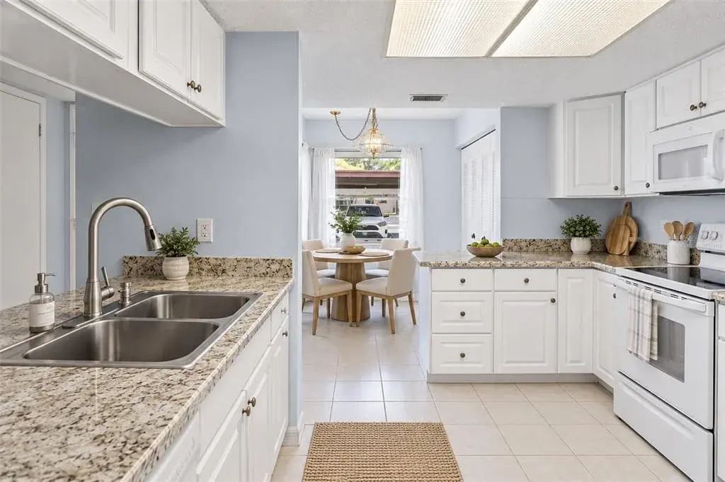 Eat in Kitchen Virtually Staged