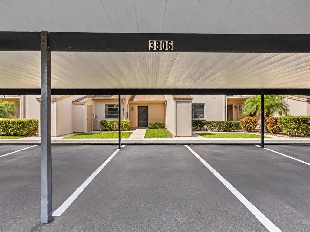 Designated Covered Parking Directly in Front of the Condo