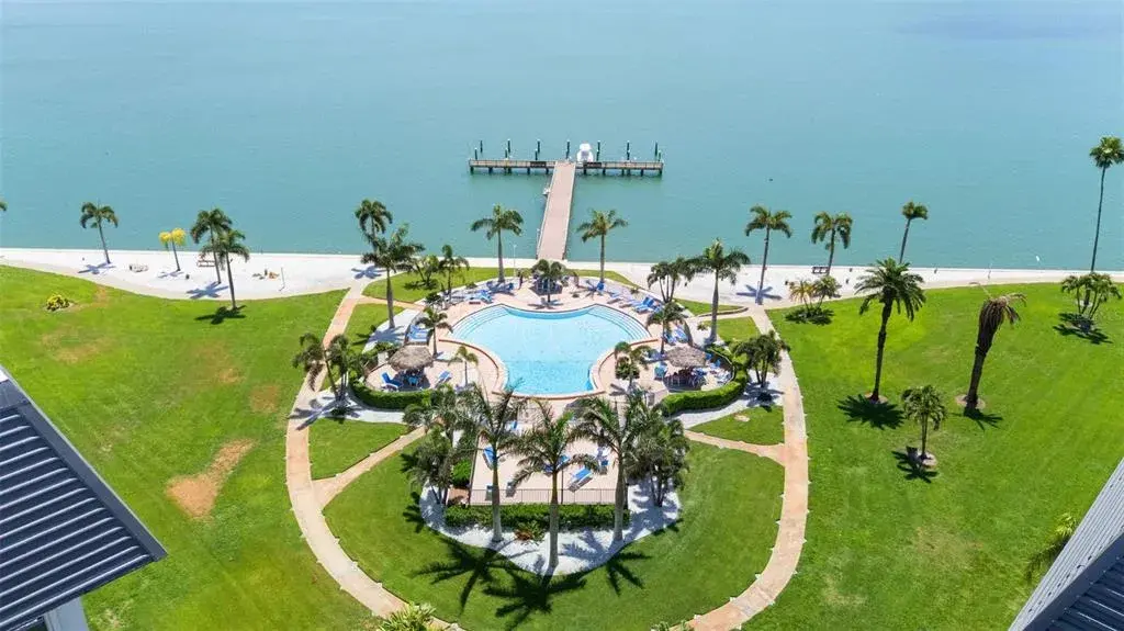 Community Pool and Dock