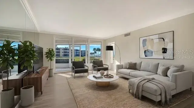 Furnishings virtually staged