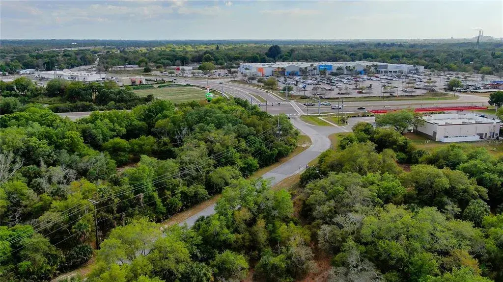Looking South from Property across from Walmart