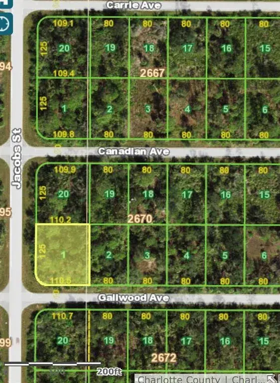 Property for sale at 1216 JACOBS STREET, PORT CHARLOTTE, FL, 33953
