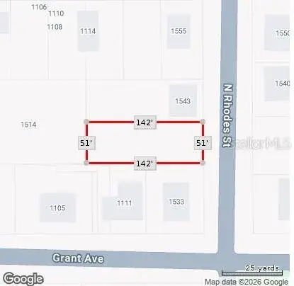 Property for sale at N RHODES STREET, MOUNT DORA, FL, 32757