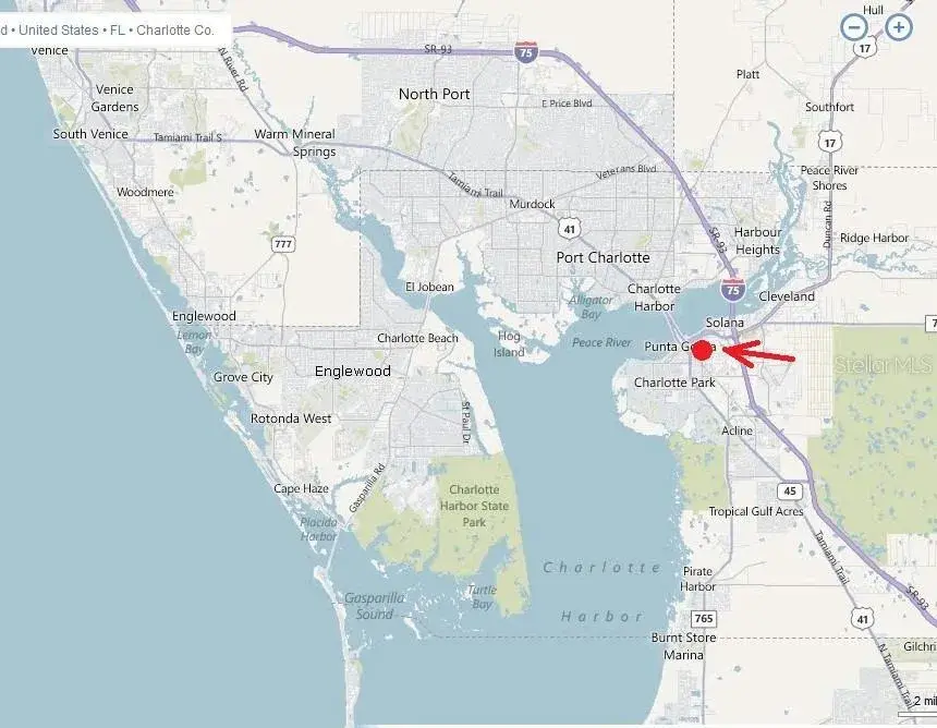 Property for sale at 721 BURLAND STREET, PUNTA GORDA, FL, 33950