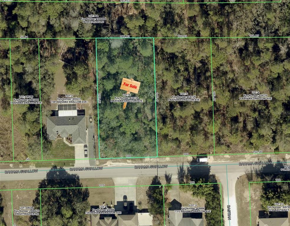 Aerial View of Property