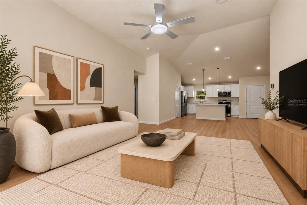 Living Room Virtually Staged