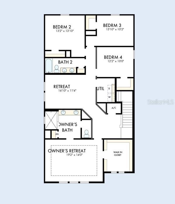 Floor Plan Second Floor