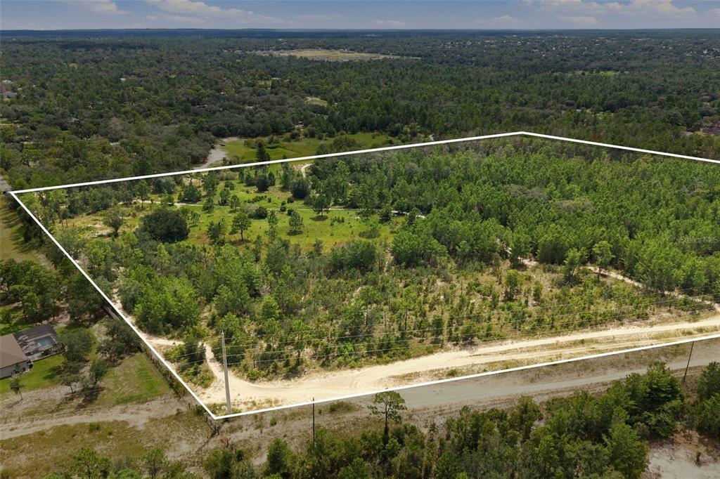 Aerial View looking South East